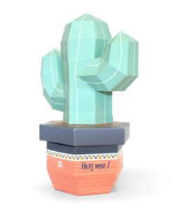 Cactus en papier 3d