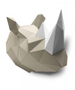 Rhino en papier 3d