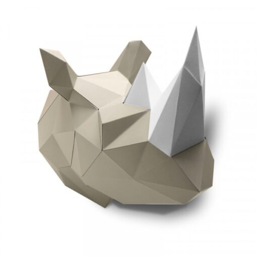 Rhino en papier 3d