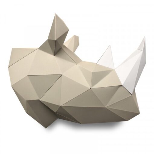 Rhino en papier 3d – Image 4