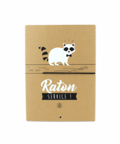 Carnet kraft raton