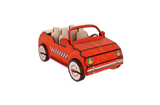 Trophée en bois Voiture décapotable – Image 2