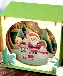 Veilleuse théâtre Noël
