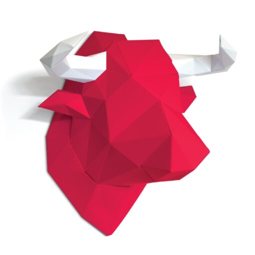 Vache en papier 3d