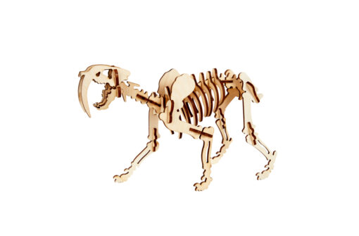 Smilodon en bois