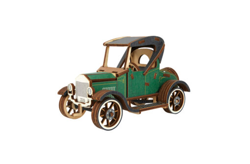 Voiture Ford T en bois