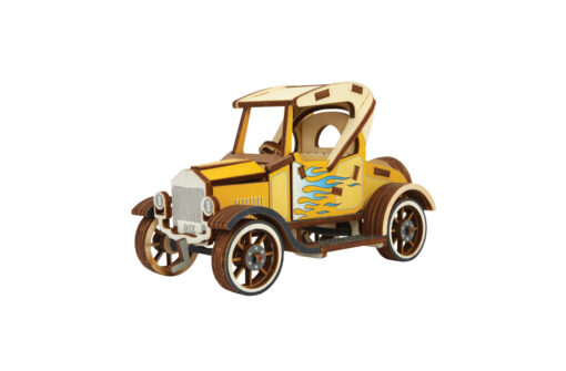 Voiture Ford T en bois – Image 3
