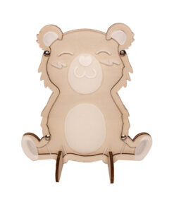Livre d'or en bois Ourson