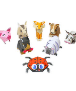 Alternative view of Kit 8 papertoys