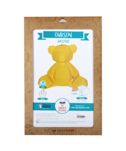 Alternative view of Ourson en papier 3d