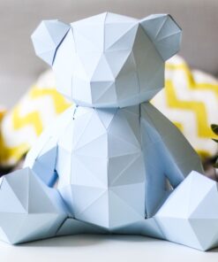 Ourson en papier 3d