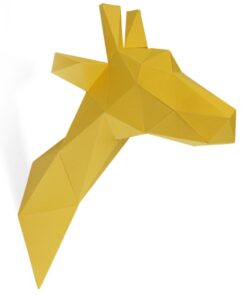 Alternative view of Girafe en papier 3d