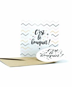 Carte à planter c'est le bouquet
