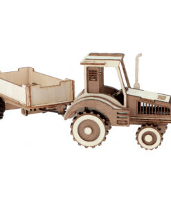 Tracteur en bois