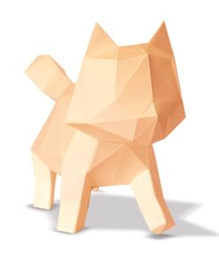 Alternative view of Chat en papier 3d