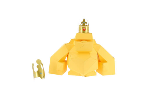 Petit Gorille en papier 3D – Image 8