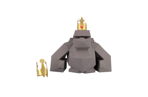 Petit Gorille en papier 3D – Image 5