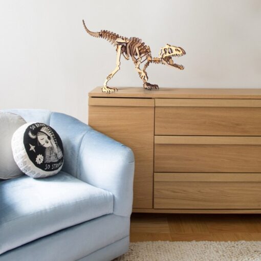 Tyrannosaure en bois – Image 4