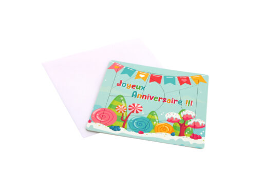 Carte anniversaire enfants