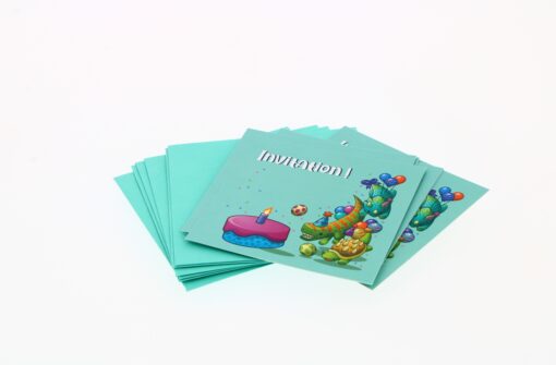 Cartons d'invitation anniversaire enfants – Image 2