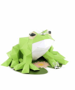 Grenouille en papier 3D