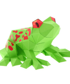 Alternative view of Grenouille en papier 3D