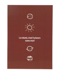 Carnet ligné Univers