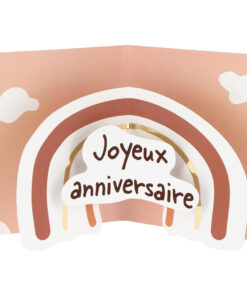 Alternative view of Carte pop-up anniversaire