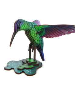 Oiseau Mouche en bois