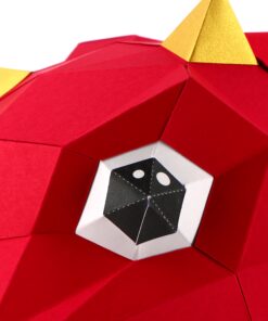 Alternative view of Petit dragon en papier 3D
