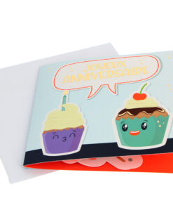 Alternative view of Carte anniversaire Pop-up