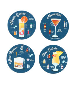 Sous Verres Carton Cocktails
