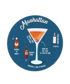 Alternative view of Sous Verres Carton Cocktails