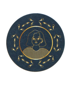 Alternative view of Sous verres carton Portraits féminins