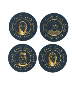 Sous verres carton Portraits féminins