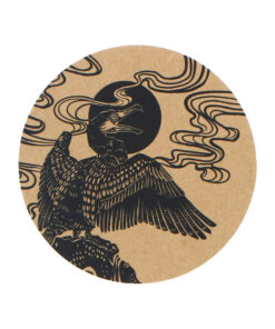 Alternative view of Sous verres carton Oiseaux