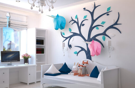 Licorne en papier 3d – Image 4
