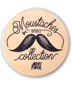 Sous bock moustaches