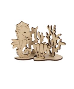 Les p'tits bidules en bois Hippocampe