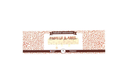 Calendrier anniversaire en bois – Image 4