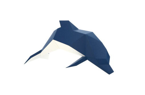 Dauphin en papier 3D