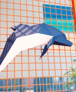 Alternative view of Dauphin en papier 3D