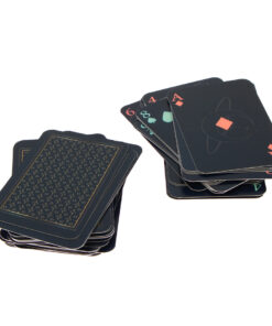 Jeu de cartes Bleu et or