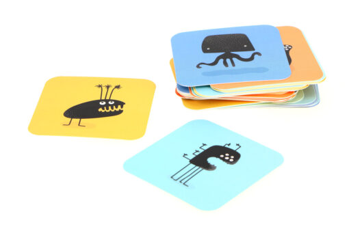 Jeu memory Les petits monstres