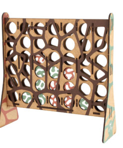 Puissance 4 en bois