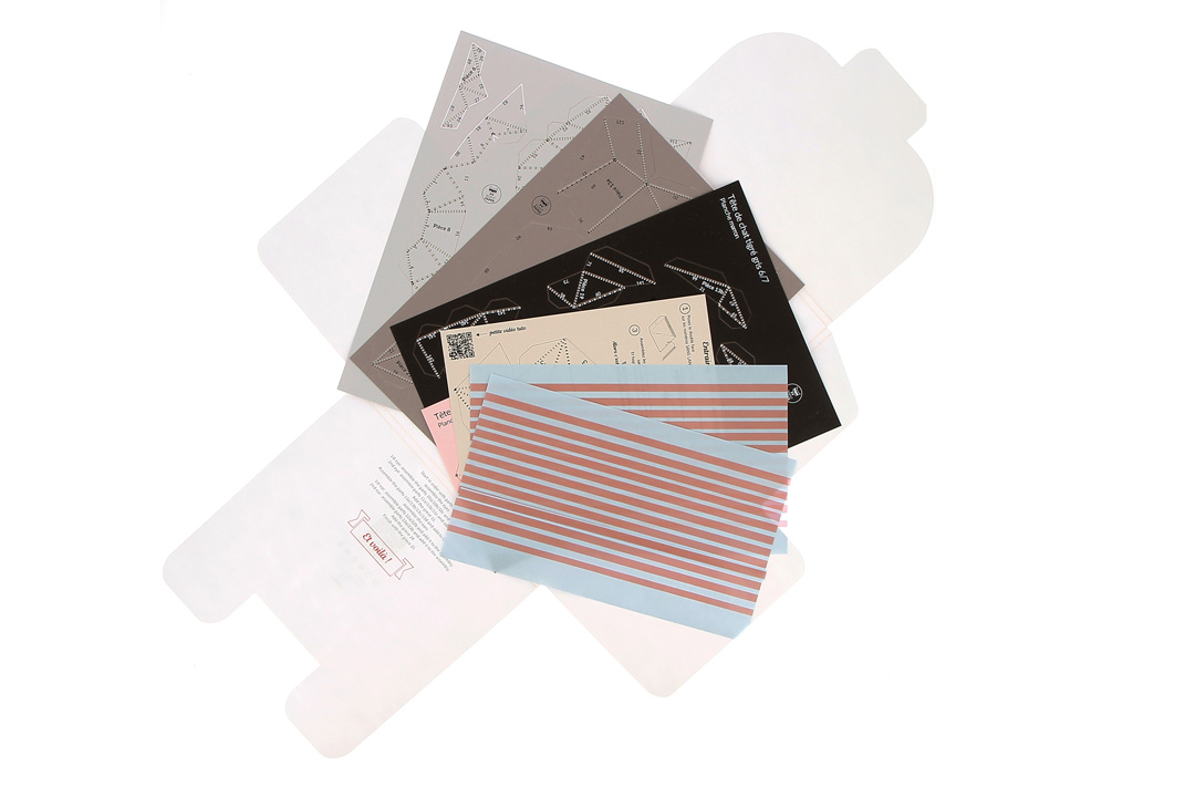 Tête de chat en papier 3D – Image 4