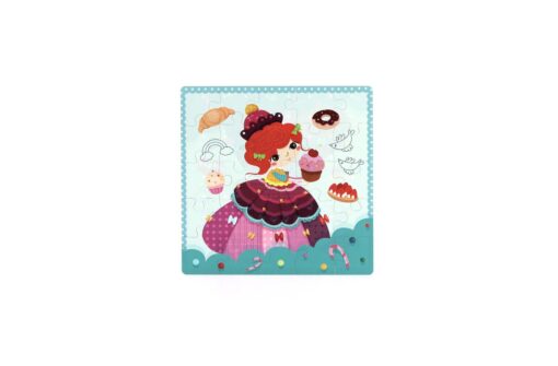 Puzzle enfant en bois 25 pièces