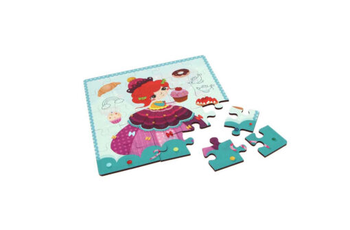 Puzzle enfant en bois 25 pièces – Image 3