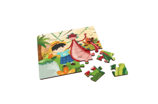 Puzzle enfant en bois 25 pièces – Image 6