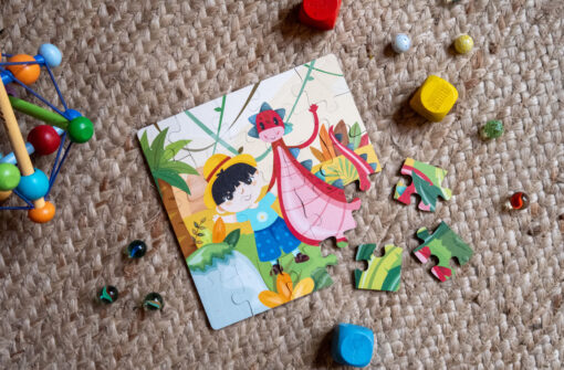 Puzzle enfant en bois 25 pièces – Image 8